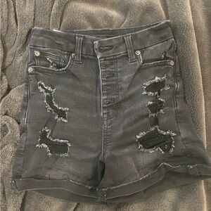 American Eagle High Waisted Jean Shorts